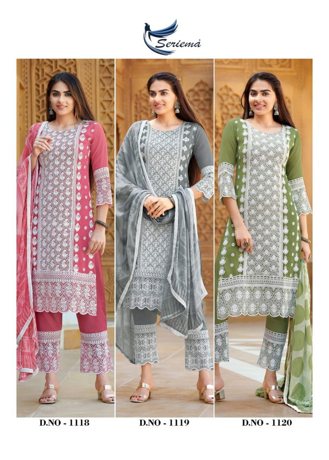 Seriema Kumb Destiny New Exclusive Wear Georgette Ready Made Suit Collection